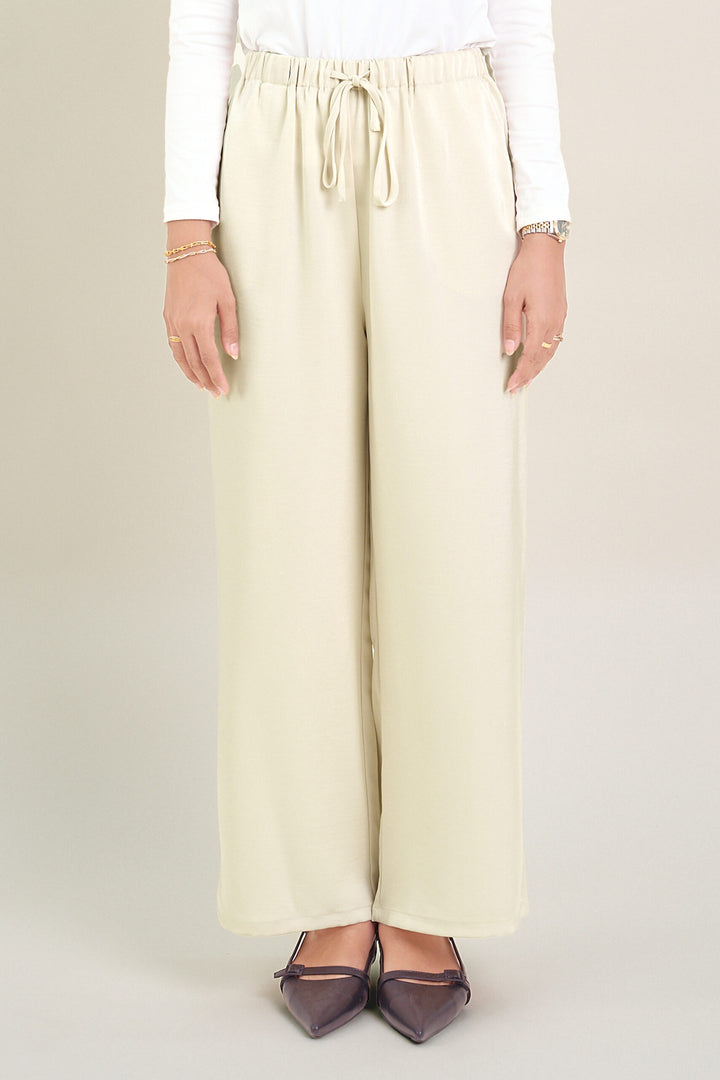 Stella Satin Pants Beige
