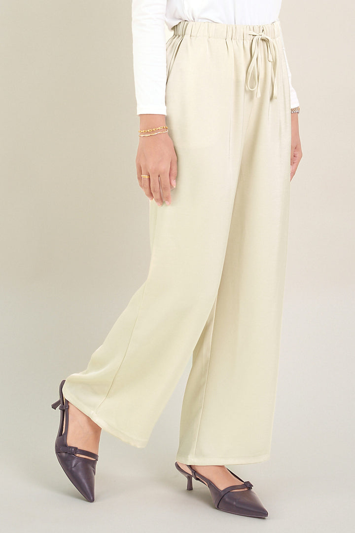 Stella Satin Pants Beige