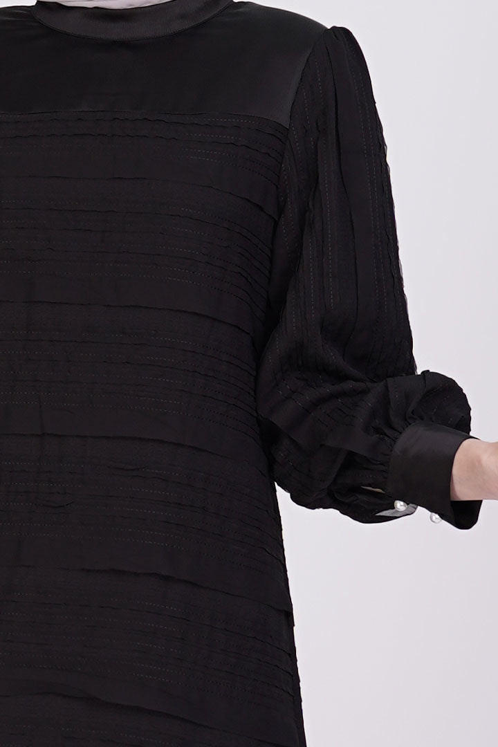 Teratai Kids Dress Black