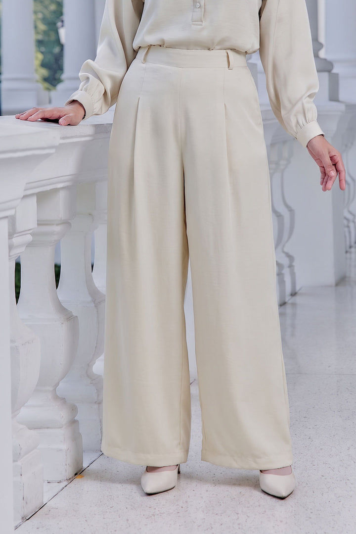 Wilda Crushed Satin Pants