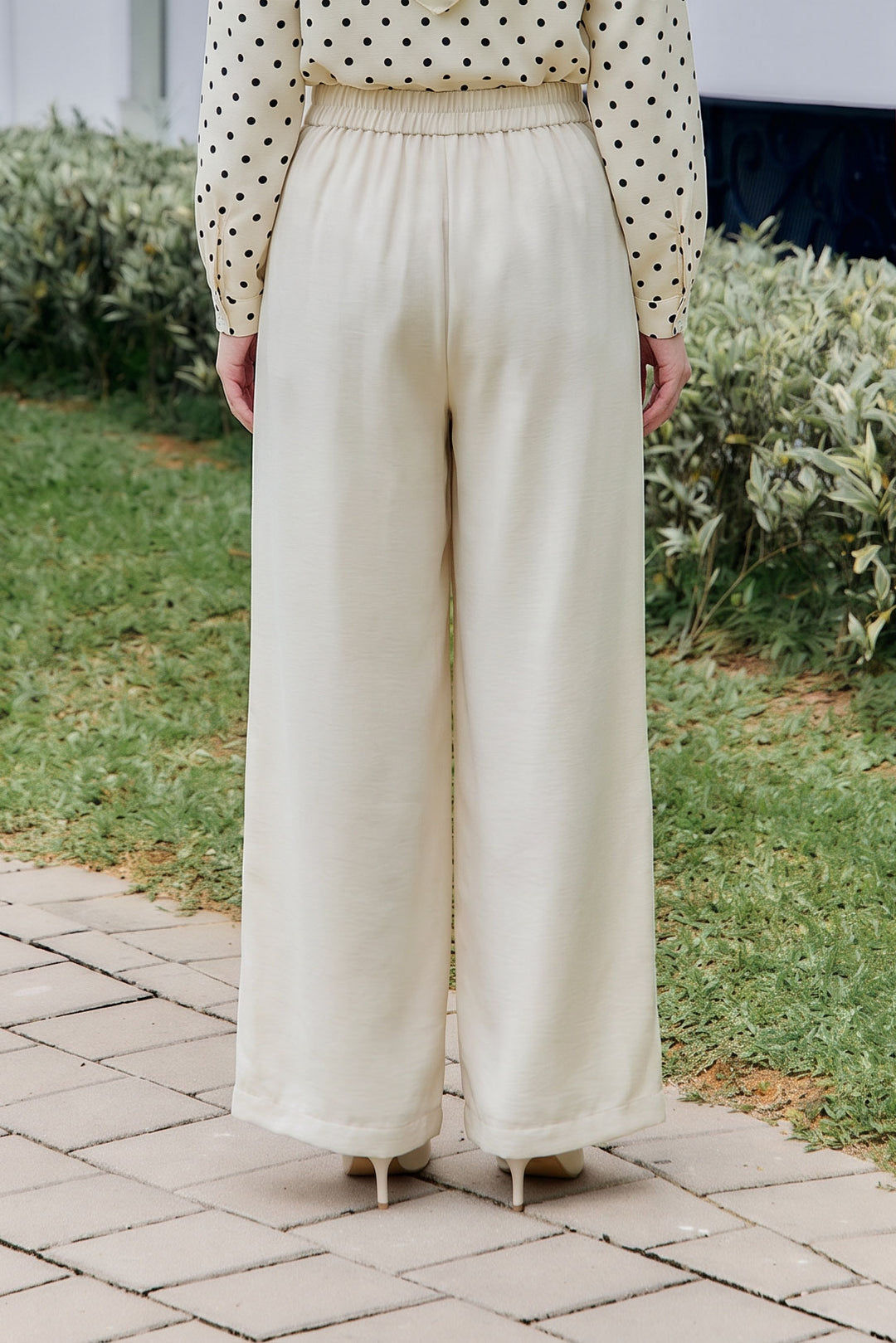 Wilda Crushed Satin Pants