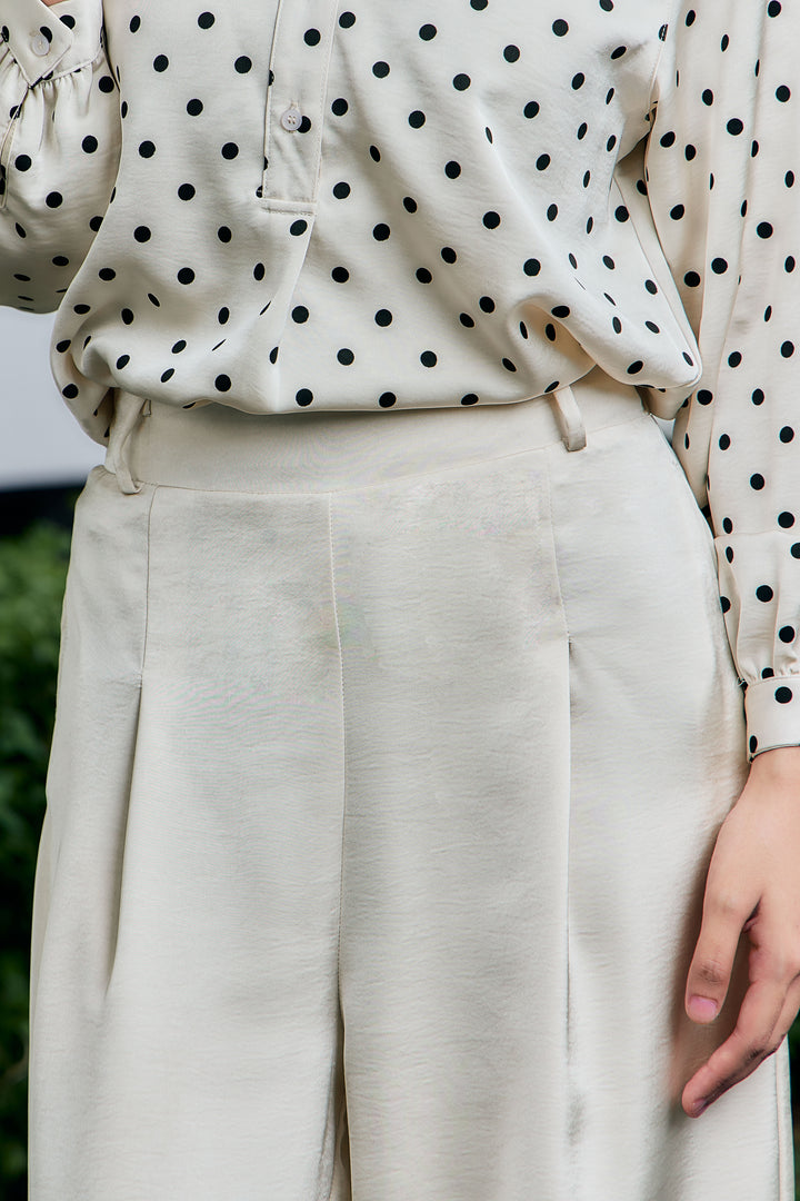 Wilda Crushed Satin Pants