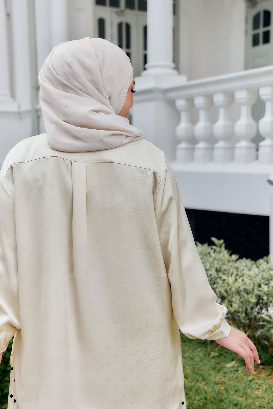 Wilda Plus Crushed Satin Blouse